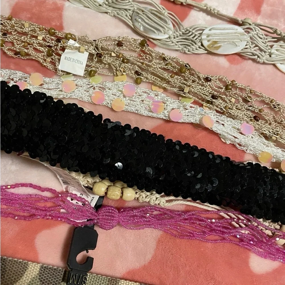 Huge Vintage Limited Too, Gap, Aeropostale Belt Bundle